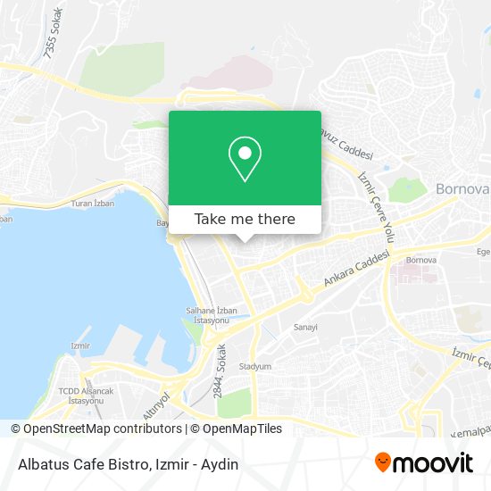 Albatus Cafe Bistro map