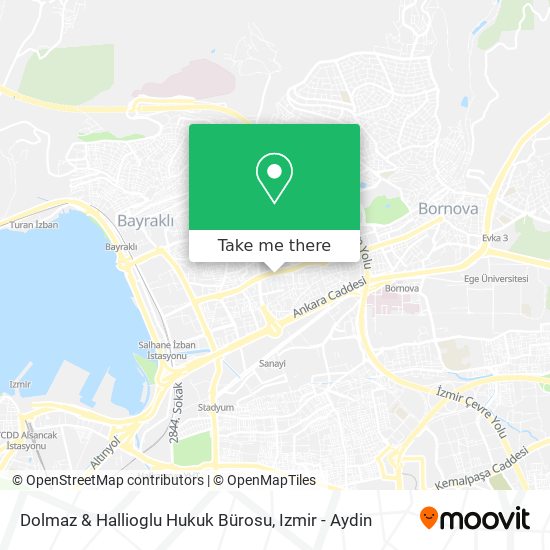 Dolmaz & Hallioglu Hukuk Bürosu map