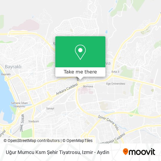 Uğur Mumcu Ksm Şehir Tiyatrosu map