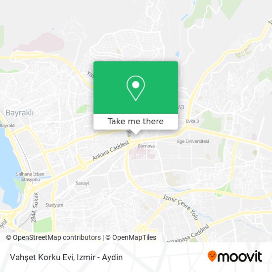 Vahşet Korku Evi map