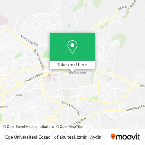 Ege Üniversitesi-Eczacılık Fakültesi map