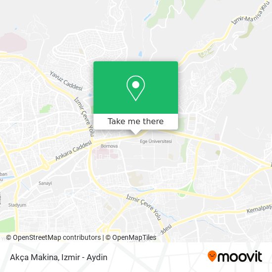Akça Makina map