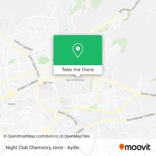 Night Club Chemistry map