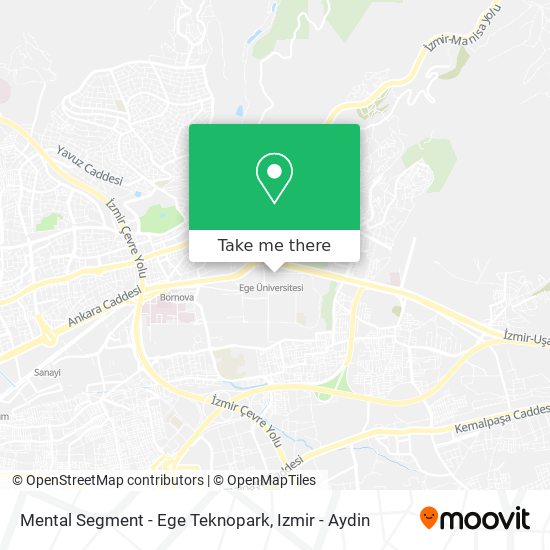 Mental Segment - Ege Teknopark map