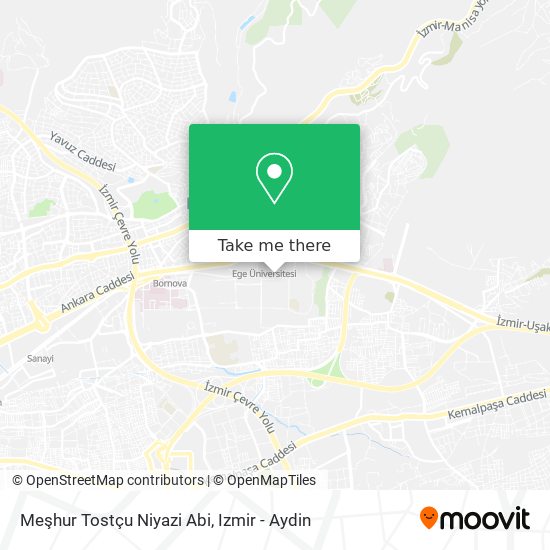 Meşhur Tostçu Niyazi Abi map
