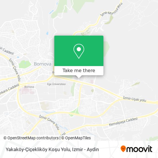 Yakaköy-Çiçekliköy Koşu Yolu map