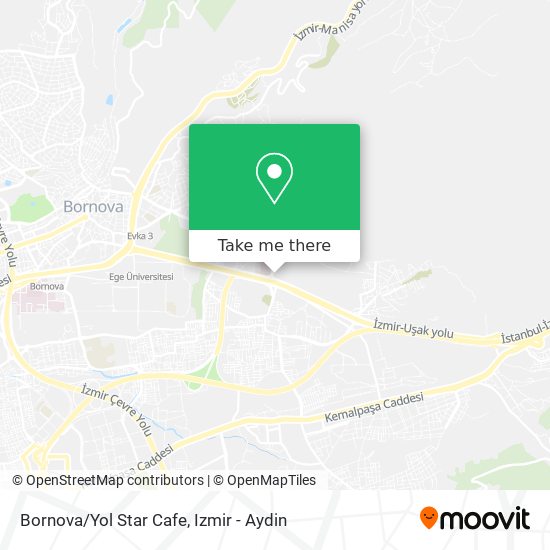 Bornova/Yol Star Cafe map