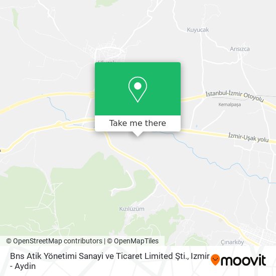 Bns Atik Yönetimi Sanayi ve Ticaret Limited Şti. map