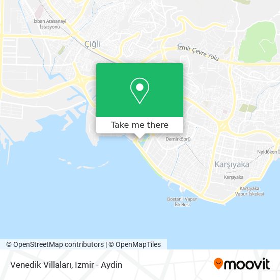 Venedik Villaları map
