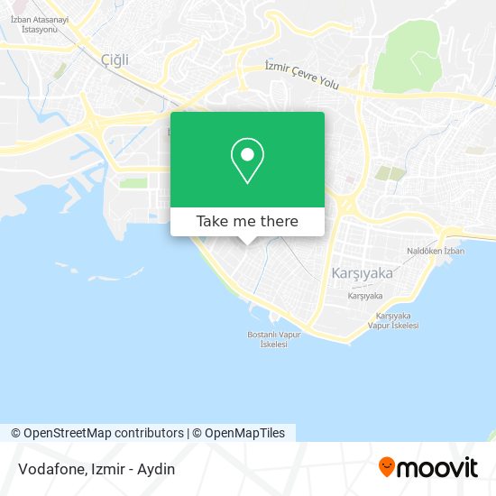 Vodafone map