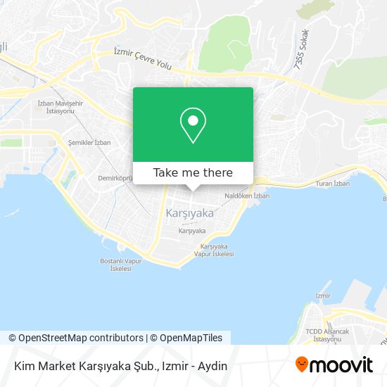 Kim Market Karşıyaka Şub. map