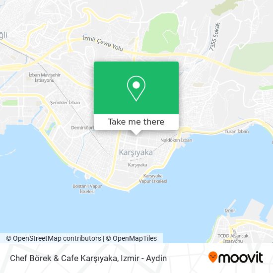 Chef Börek & Cafe Karşıyaka map