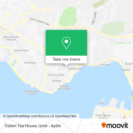 Özlem Tea House map