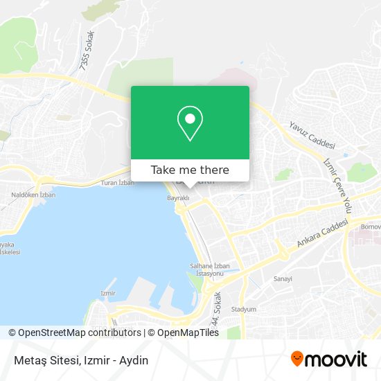 Metaş Sitesi map