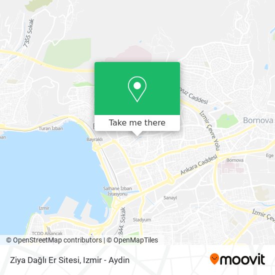 Ziya Dağlı Er Sitesi map