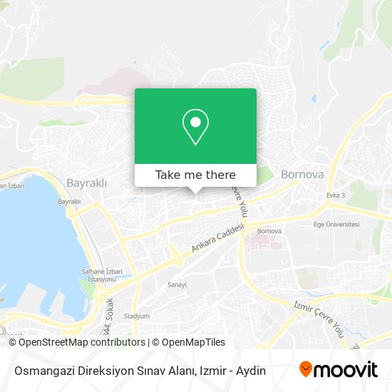 Osmangazi Direksiyon Sınav Alanı map