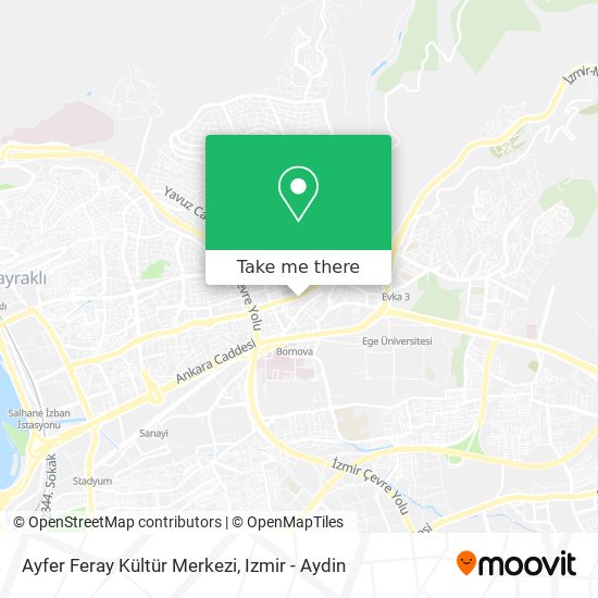 Ayfer Feray Kültür Merkezi map