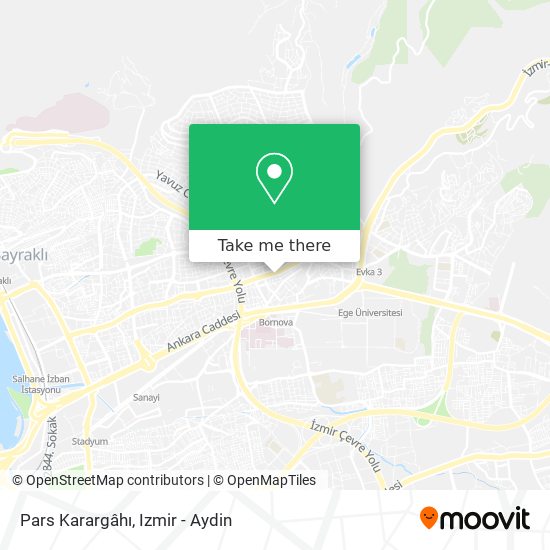 Pars Karargâhı map