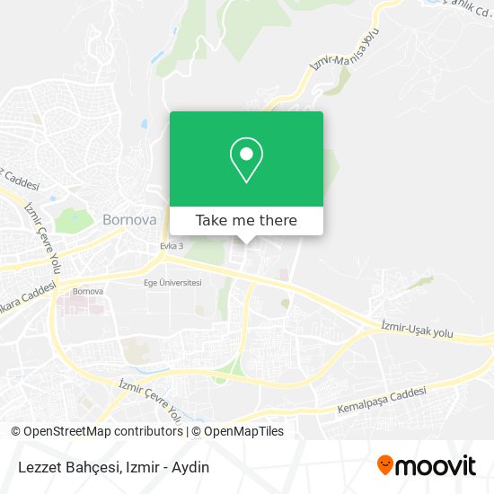 Lezzet Bahçesi map