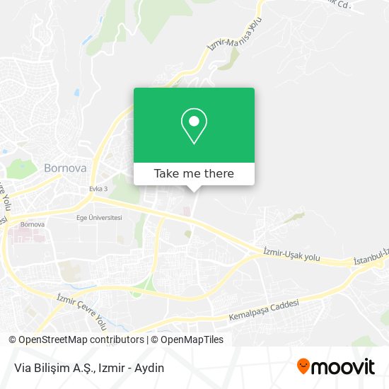 Via Bilişim A.Ş. map
