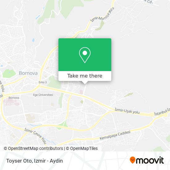 Toyser Oto map