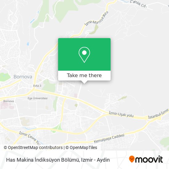 Has Makina İndiksüyon Bölümü map