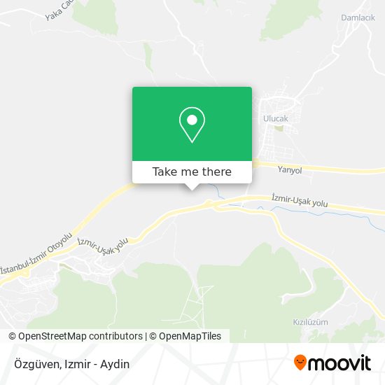 Özgüven map