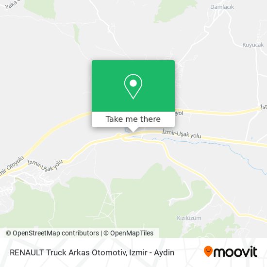 RENAULT Truck Arkas Otomotiv map