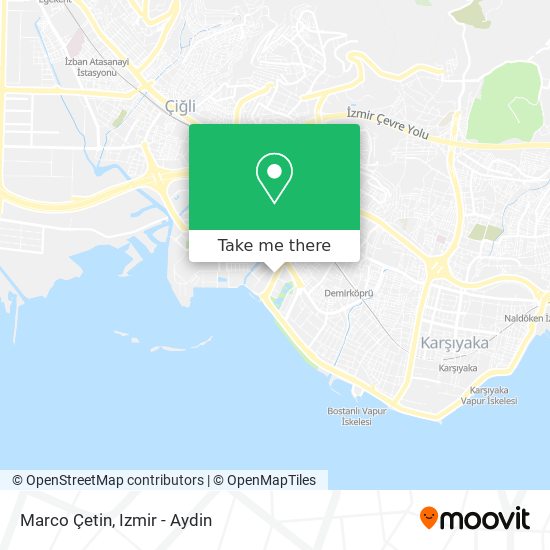 Marco Çetin map