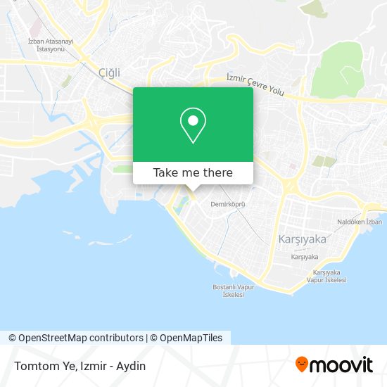 Tomtom Ye map