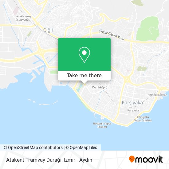 Atakent Tramvay Durağı map