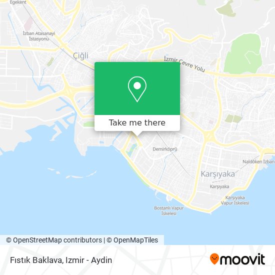 Fıstık Baklava map