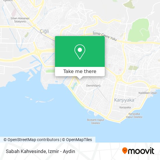 Sabah Kahvesinde map