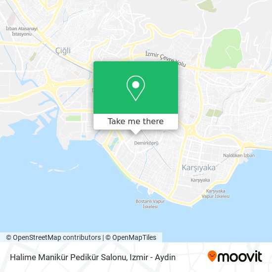 Halime Manikür Pedikür Salonu map