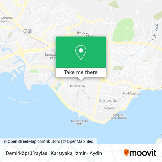 Demirköprü Yaylası, Karşıyaka map