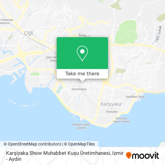 Karşiyaka Show Muhabbet Kuşu Üretimhanesi map
