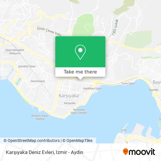 Karşıyaka Deniz Evleri map