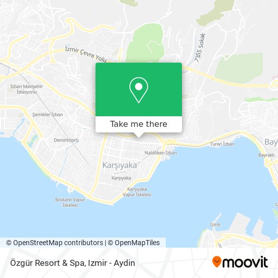 Özgür Resort & Spa map