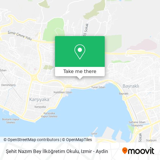 Şehit Nazım Bey İlköğretim Okulu map