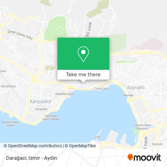 Darağacı map