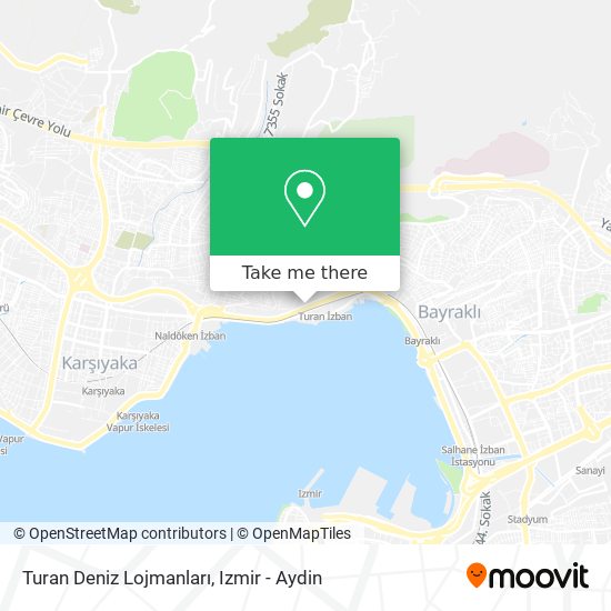 Turan Deniz Lojmanları map