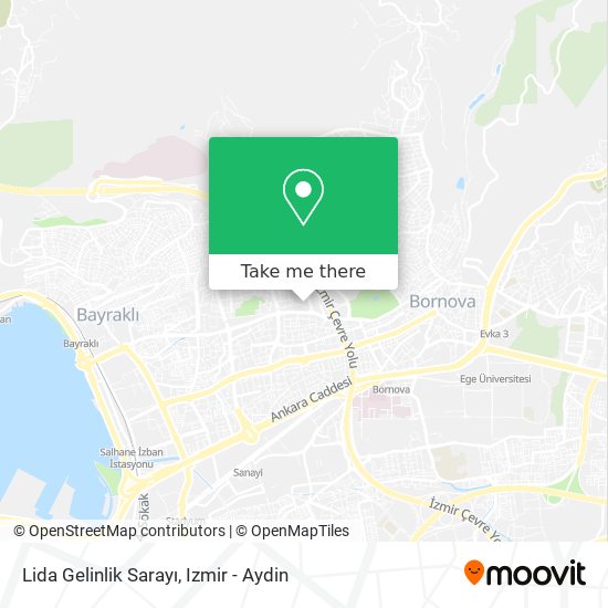 Lida Gelinlik Sarayı map