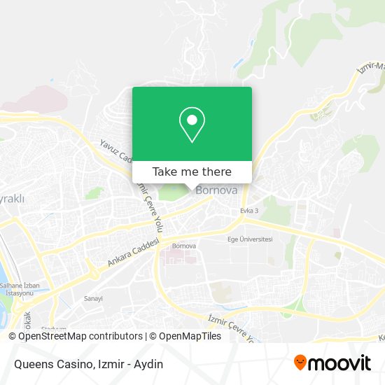 Queens Casino map