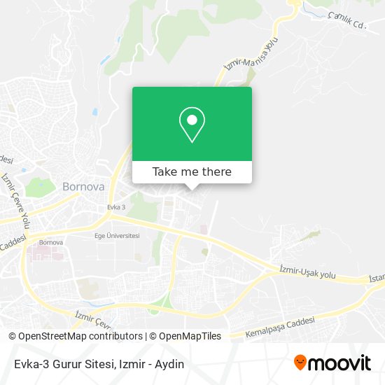 Evka-3 Gurur Sitesi map