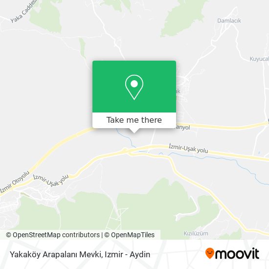 Yakaköy Arapalanı Mevki map