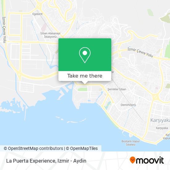 La Puerta Experience map