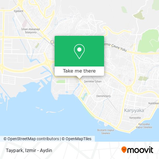 Taypark map