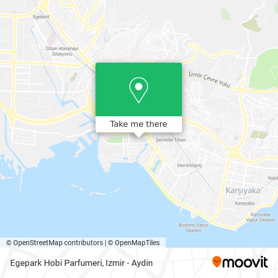 Egepark Hobi Parfumeri map