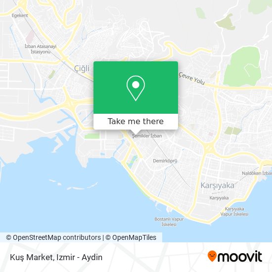 Kuş Market map