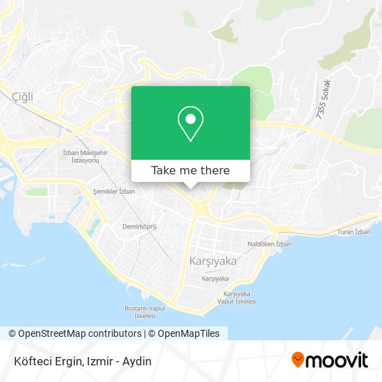 Köfteci Ergin map